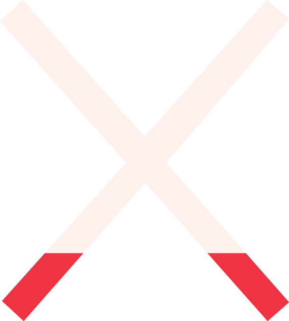 tuerlinckx_element_X_ee3443 Achtergrond afbeelding, rood x teken.